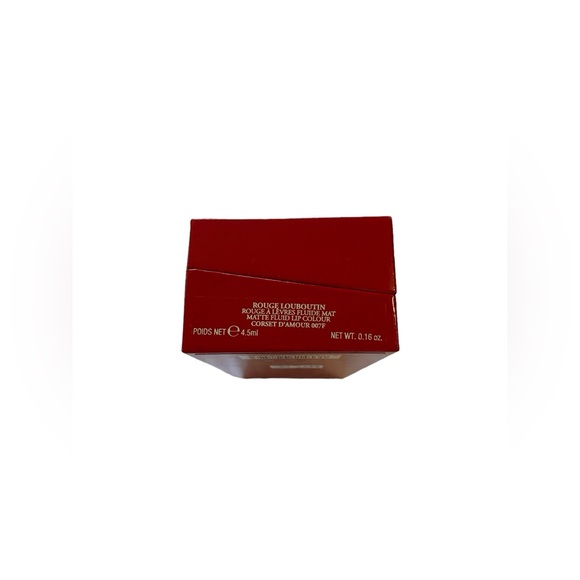 Christian Louboutin Rouge Louboutin Matte Fluid Lipstick Colour Corset D' Amour - Picture 12 of 12